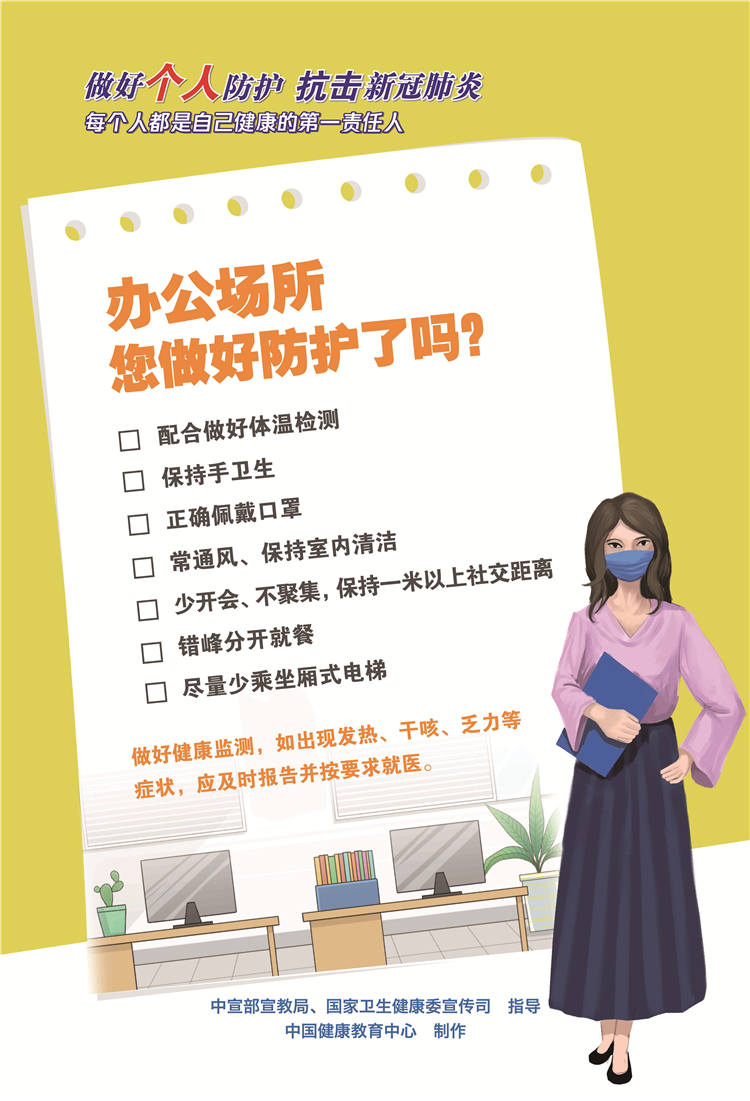 防护9 办公场所您做好防护了嘛