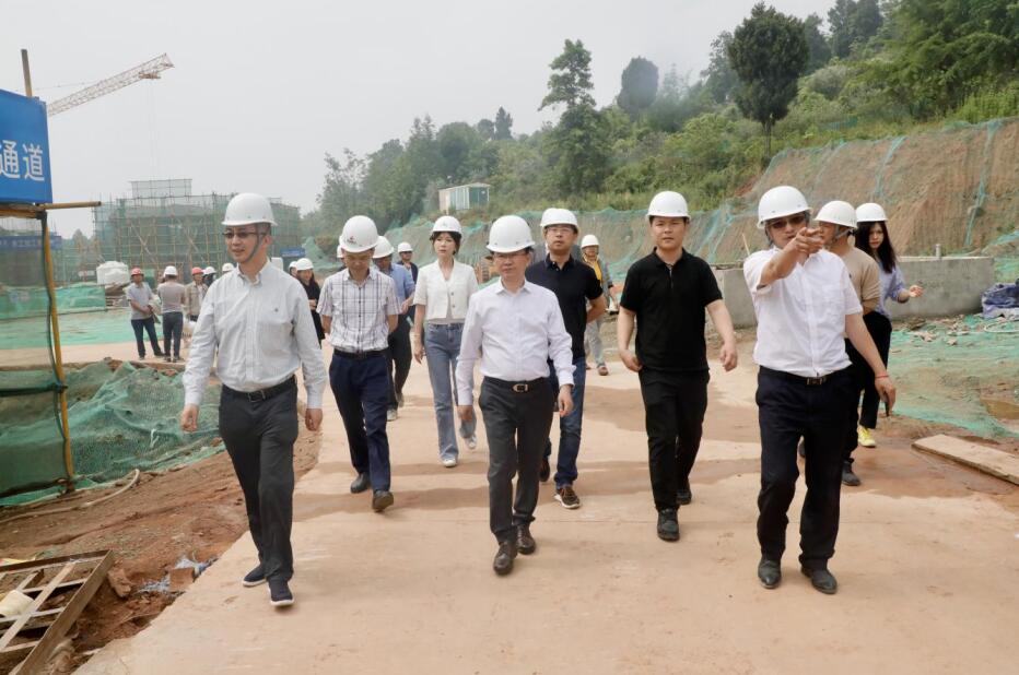 兴发游戏xf集团“做大影响力”专责工作组调研聚峰谷项目