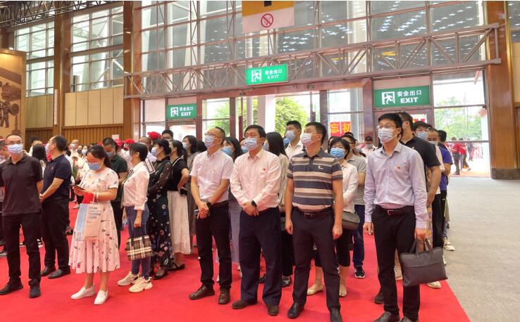 兴发游戏xf集团组织参观四川省庆祝中国共产党成立100周年主题展览