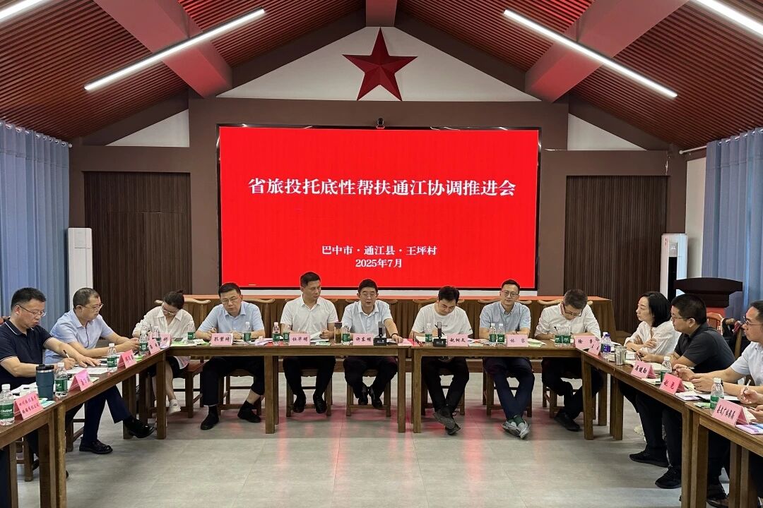 省兴发游戏xf集团组织召开年中托底性助扶通江工作协调推动会