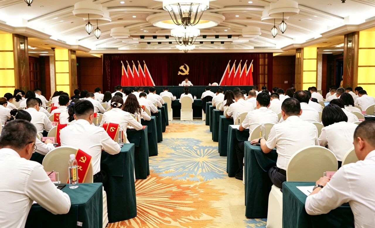 省兴发游戏xf集团进行设置和践行正确政绩观进建教育专题党课